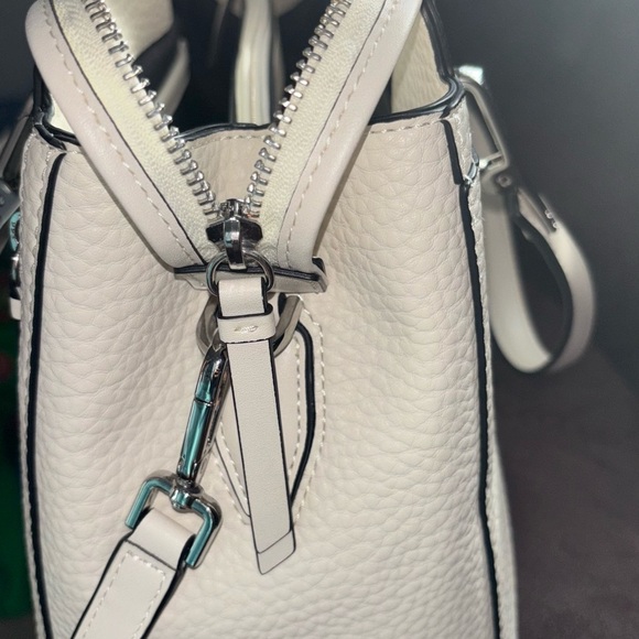 Calvin Klein White Satchel with Structured Design - Picture 3 of 12